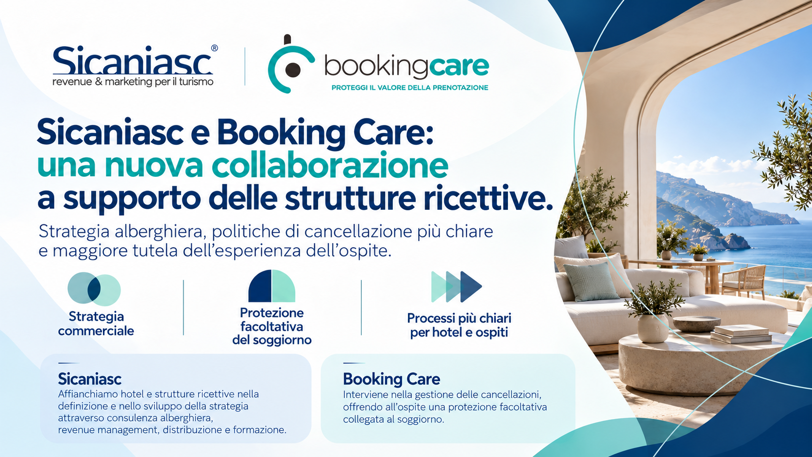 Al momento stai visualizzando Sicaniasc e BookingCare: una nuova collaborazione a supporto delle strutture ricettive