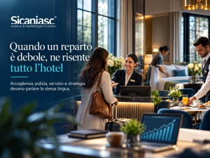 Scopri di più sull'articolo Un hotel è la somma dei suoi reparti: perché non puoi trascurarne nessuno